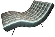 tufted chaise lounge
