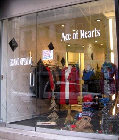 Lower East Side • Ace of Hearts Boutique • Rivington Street